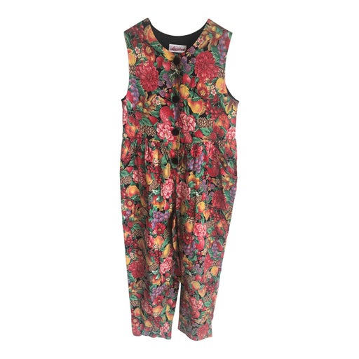 Combi-pantalon à fleurs