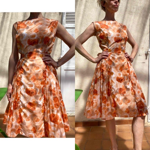 Robe à fleurs
