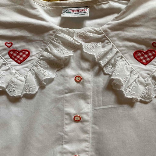 Blouse à grand col