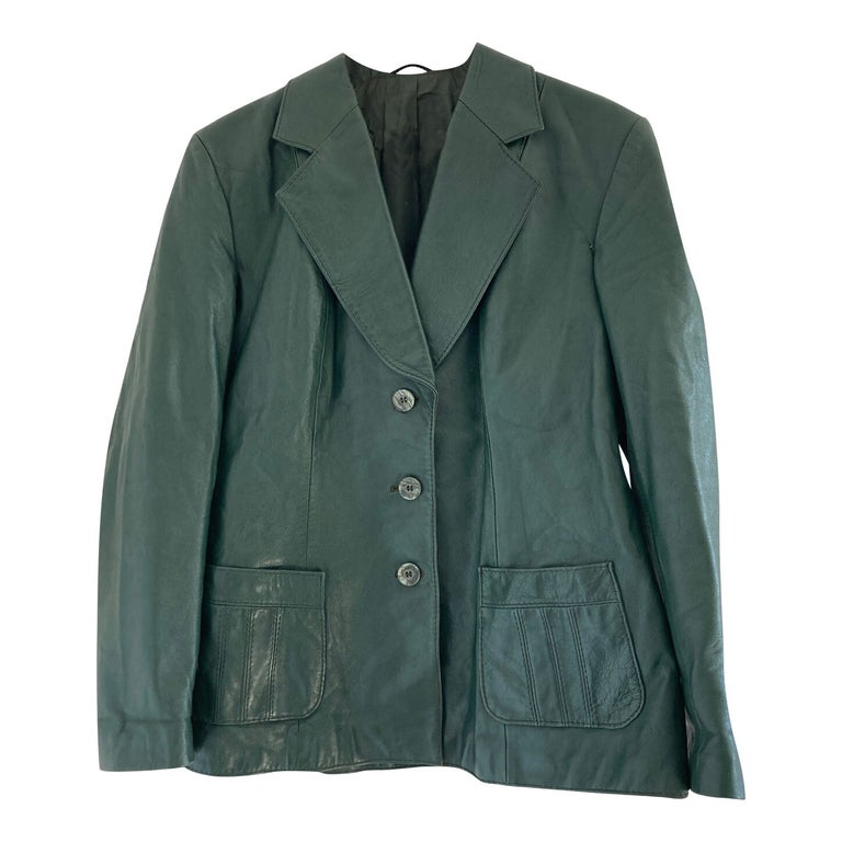 Blazer en cuir