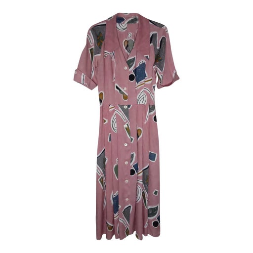 Buttoned dress