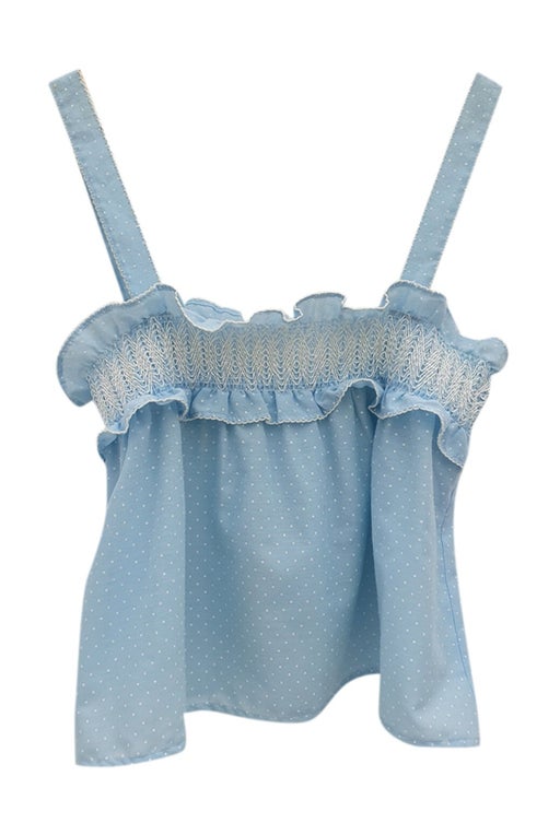 Ruffled camisole