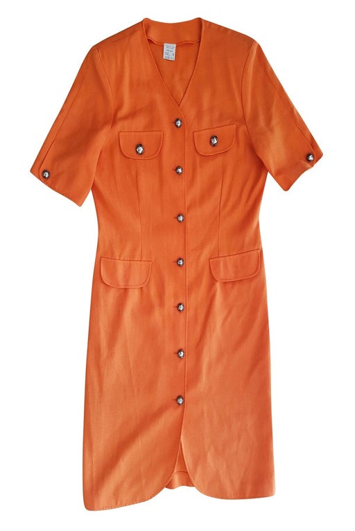 Robe orange 80's