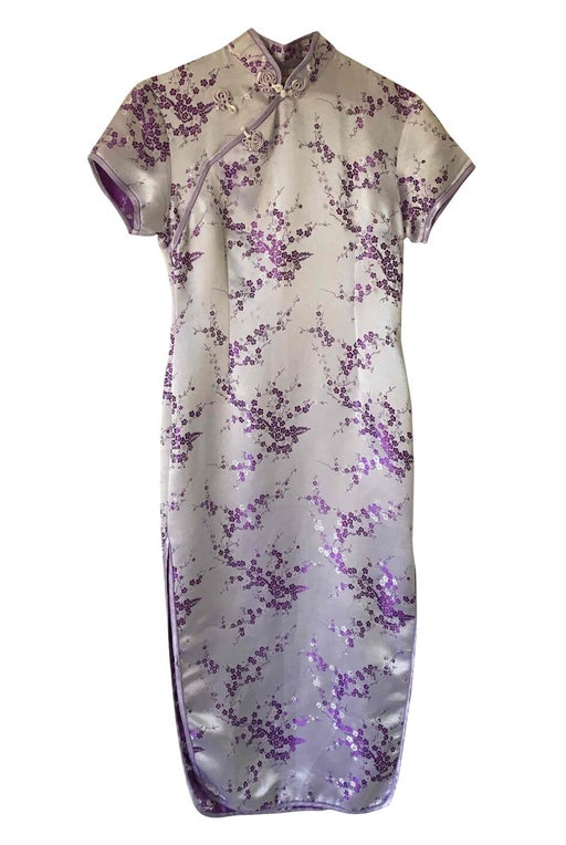 Asian silk dress