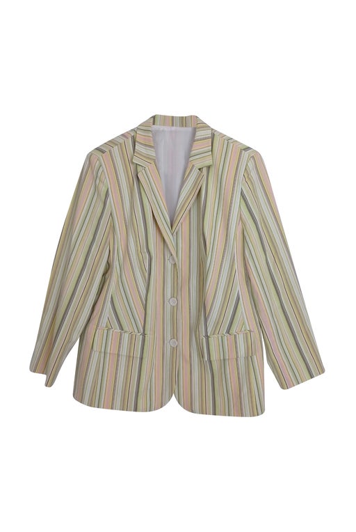 Striped blazer