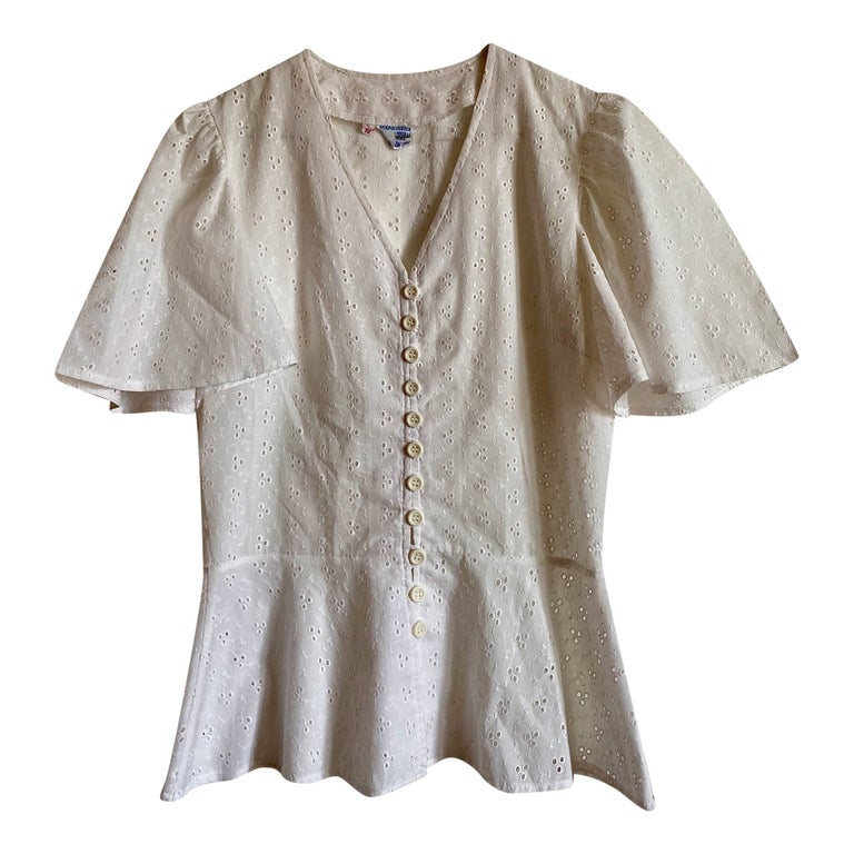Blouse brodée