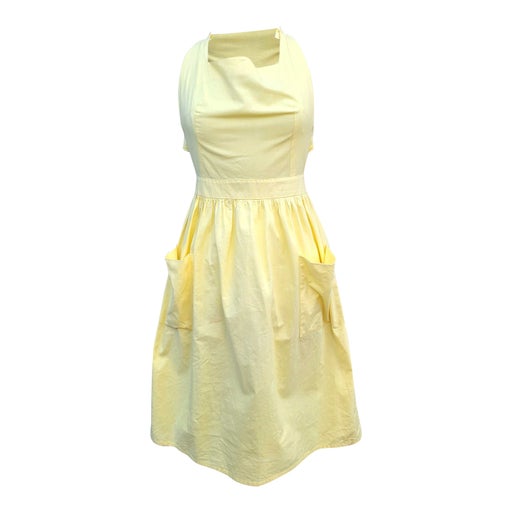 70's apron dress