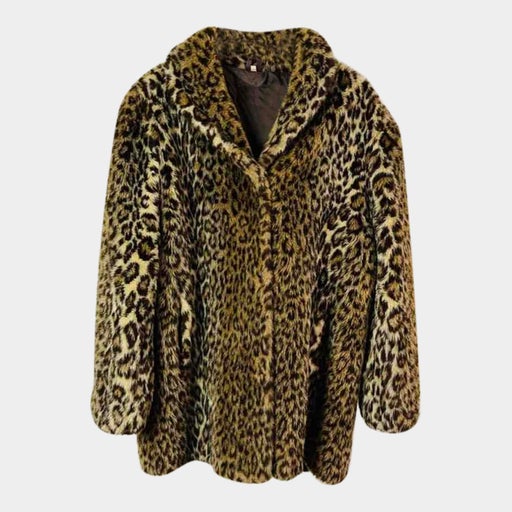 Leopard coat