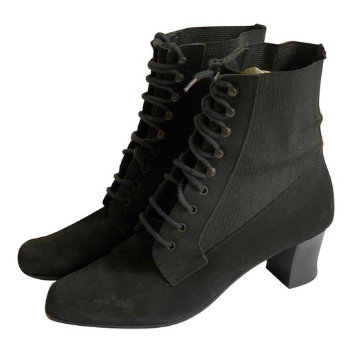 Bottines en cuir