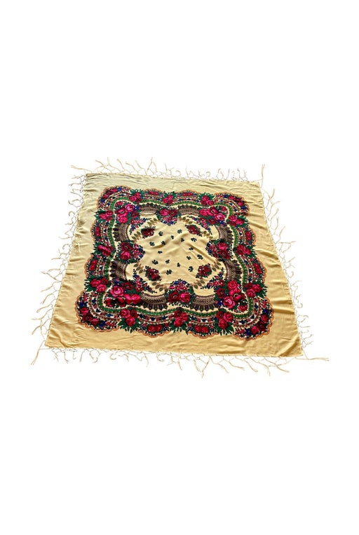 Fringed shawl