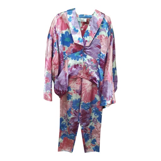 Ensemble à fleurs 80's