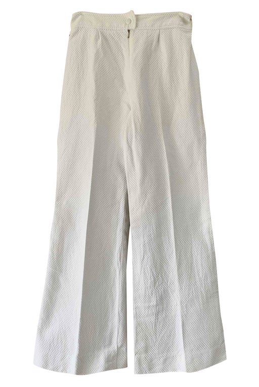 Courrèges flared trousers