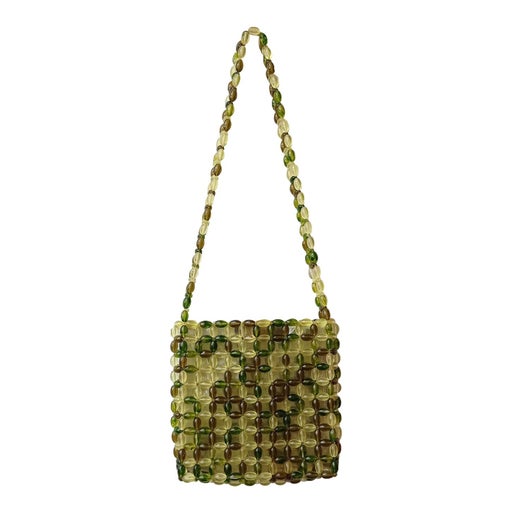Green pearl bag