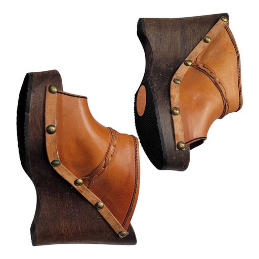 Sabots en cuir