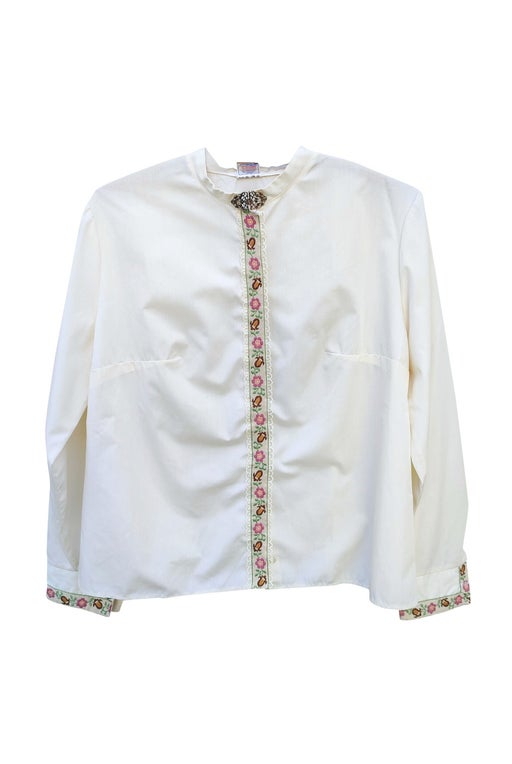 Blouse brodée