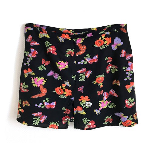 90's printed skirt