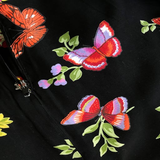 90's printed skirt