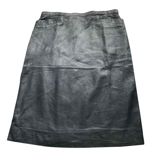 Leather skirt