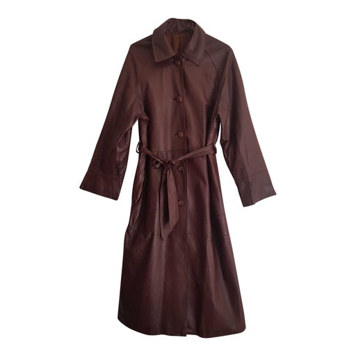 Trench en cuir