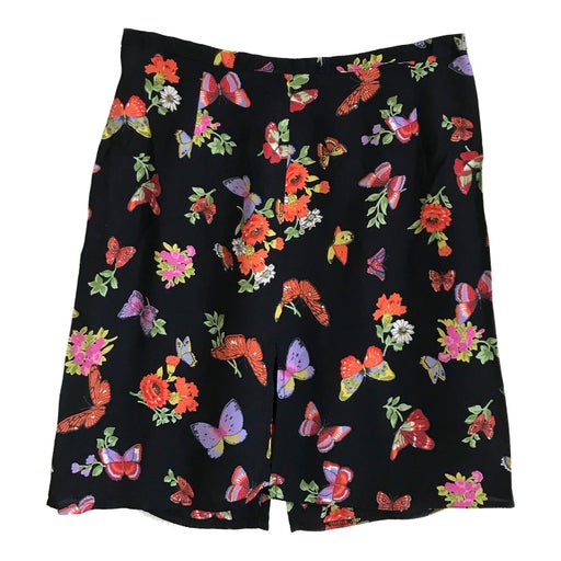 90's printed skirt