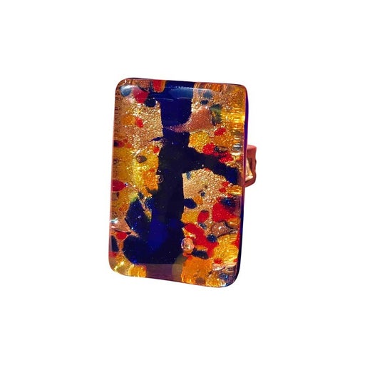 Bague multicolore 90's