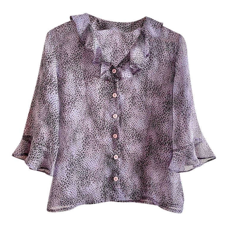 Blouse léopard