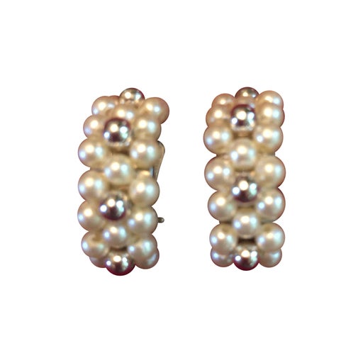 Boucle d’oreille perles