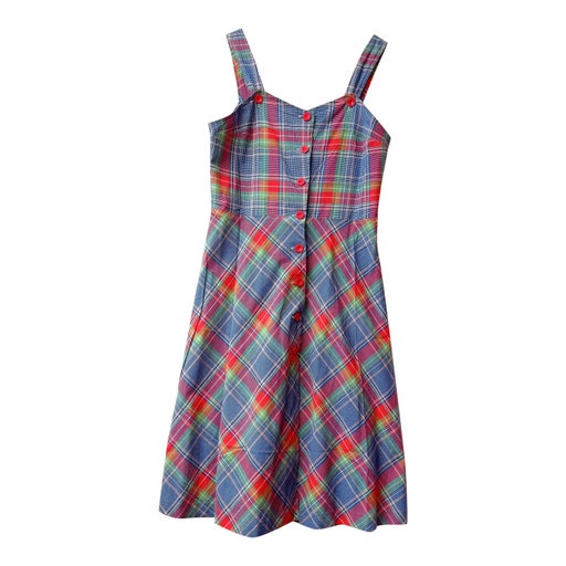 Cotton midi dress