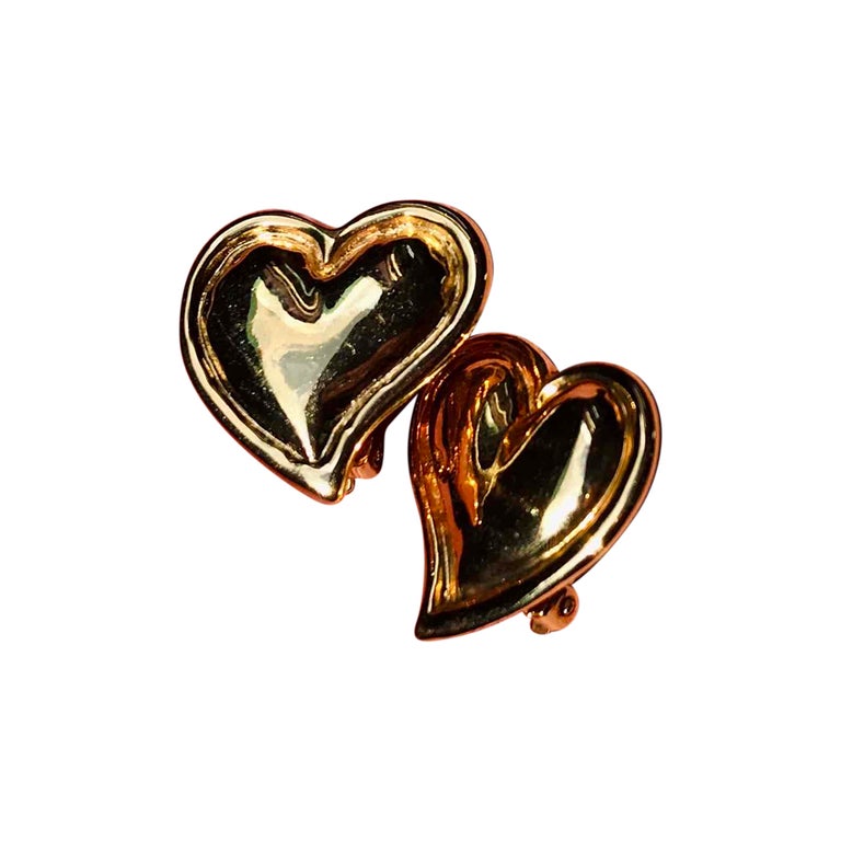 Boucles d’oreille coeurs