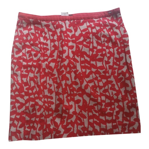 90's printed skirt