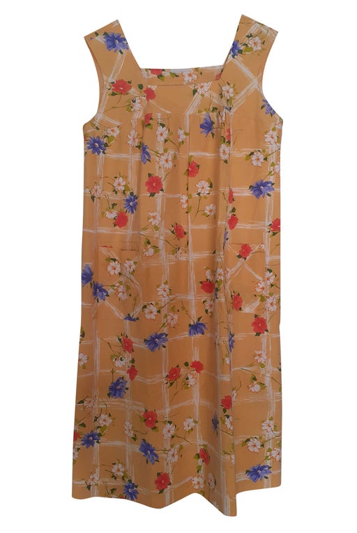 70's floral dress