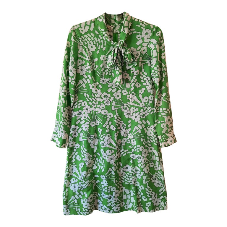 Robe midi à fleurs
