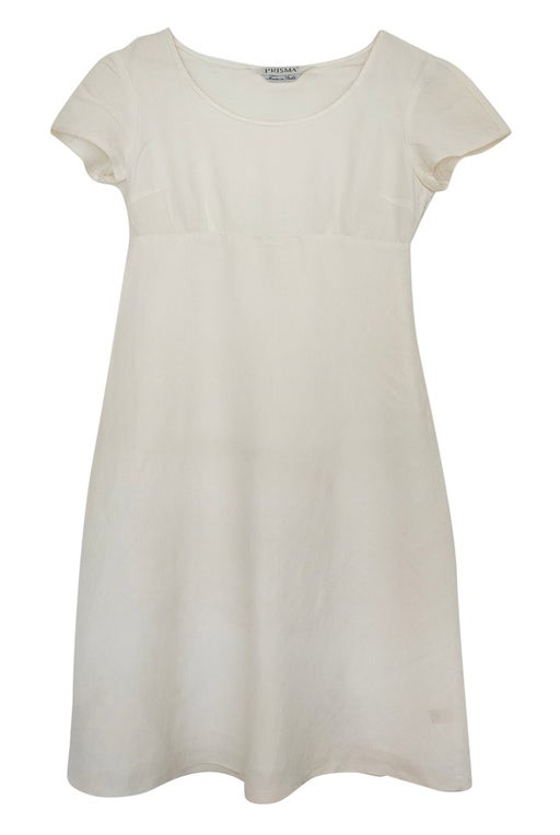 90's white dress