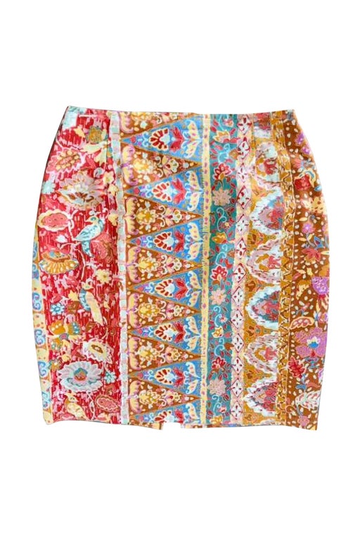 Cotton pencil skirt