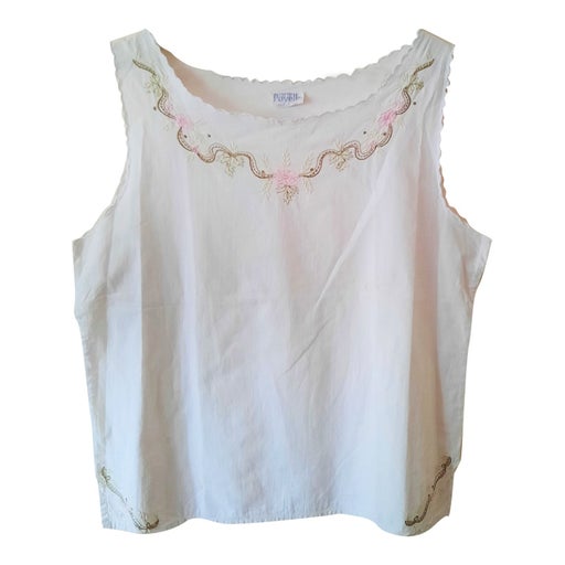 Embroidered camisole
