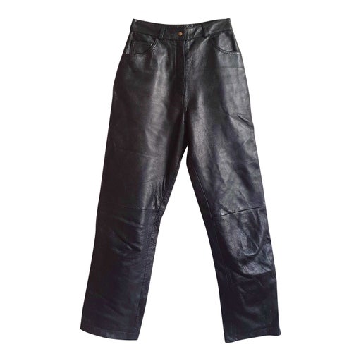 Leather trousers