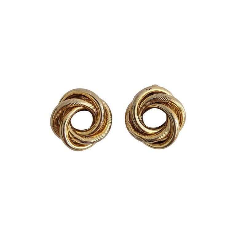 Boucles d'oreilles dorées