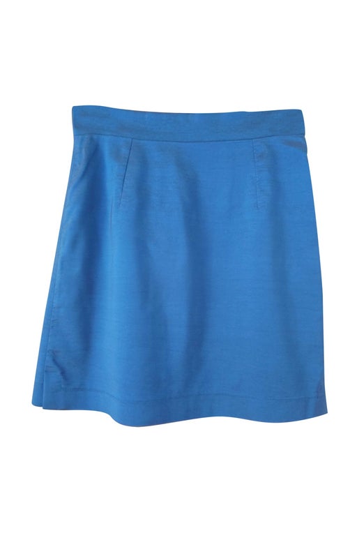 90's blue skirt