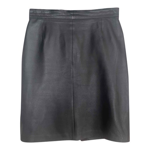 Jupe en cuir 