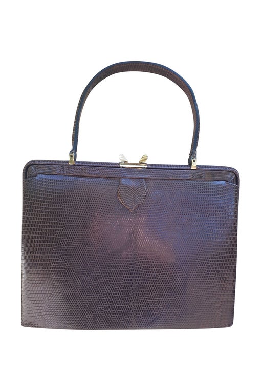 Exotic leather bag