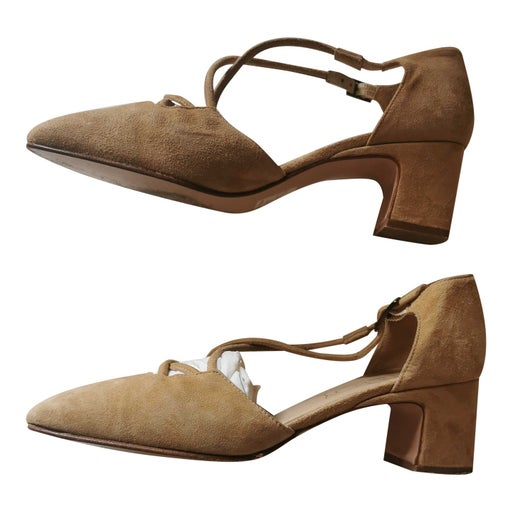 Suede sandals