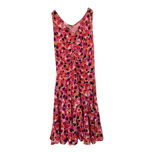 Robe midi à fleurs