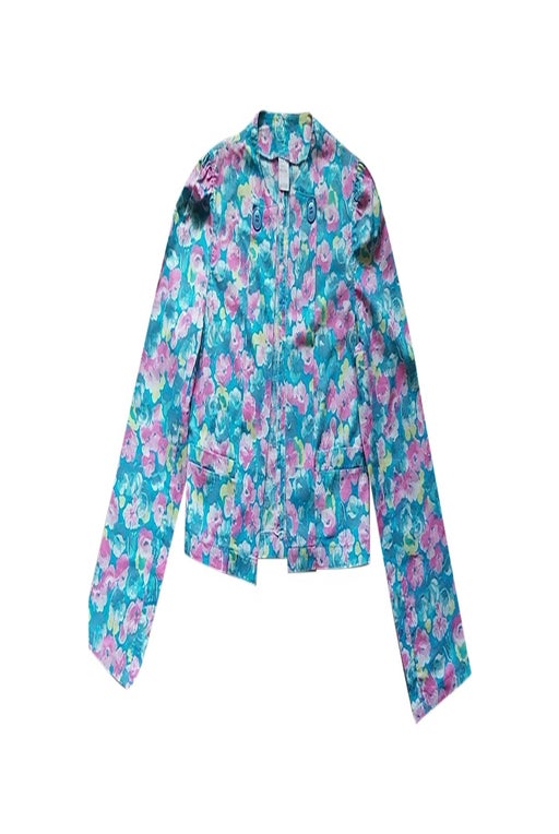 80's floral jacket