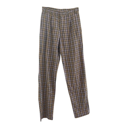 Pantalon à carreaux