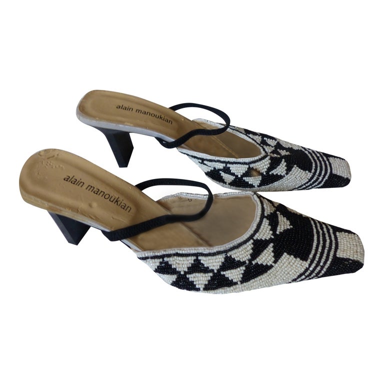 Mules en perles 