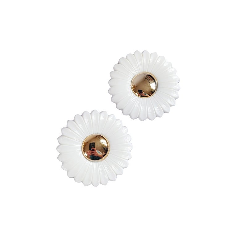 Boucles d’oreilles fleurs