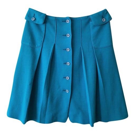 70's pleated mini skirt