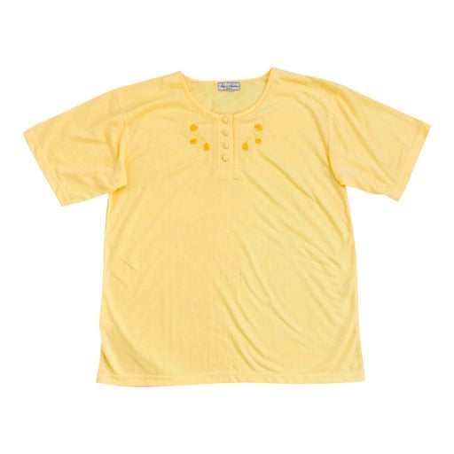 pastel yellow top