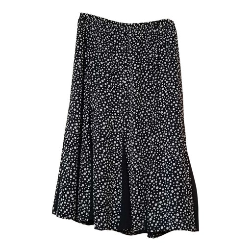 Polka dot midi skirt