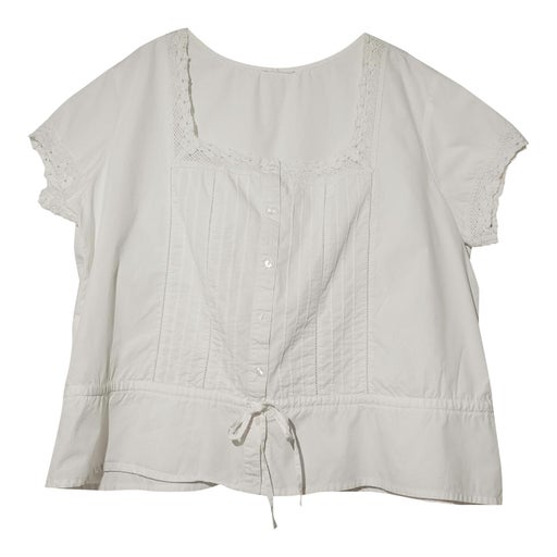 Embroidered cotton blouse